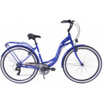Mestský bicykel Fuzlu Dakota 28" 7prev. hliníkový modrý (5002)